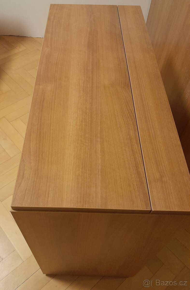 prodám úložnou skříňku (periňák) v dekoru třešeň - 2