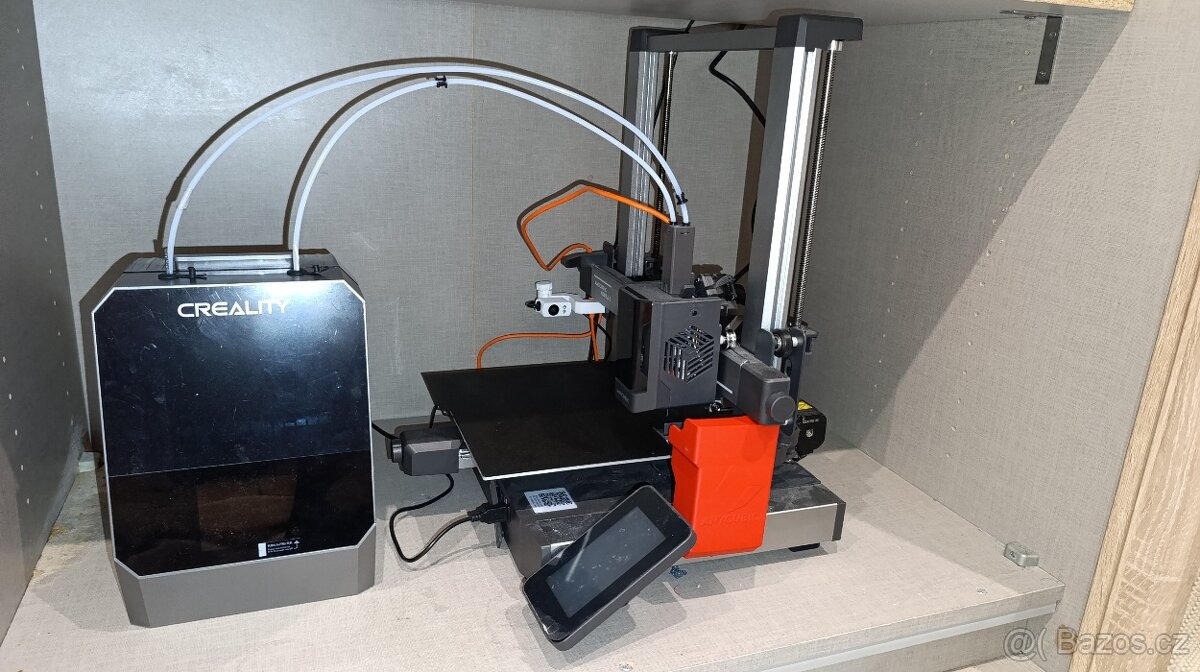 3D tiskárna Anycubic kobra 3 se susakem filamentu - 2