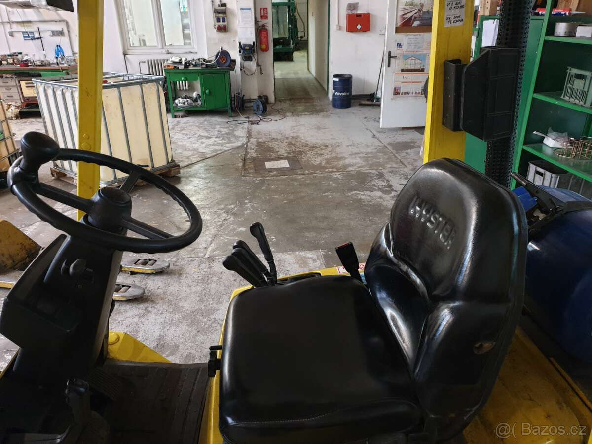 Vysokozdvižný vozík Hyster, LPG, 2t, dobrý stav - 2
