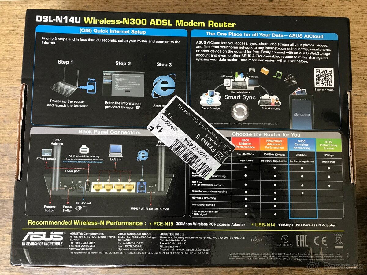 Modem router Asus DSL-N14U - 2