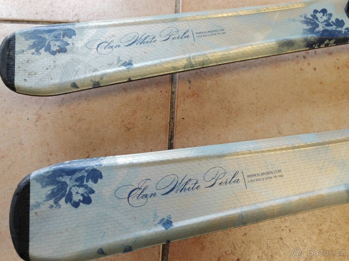 Dámské lyže Elan White Perla - 2