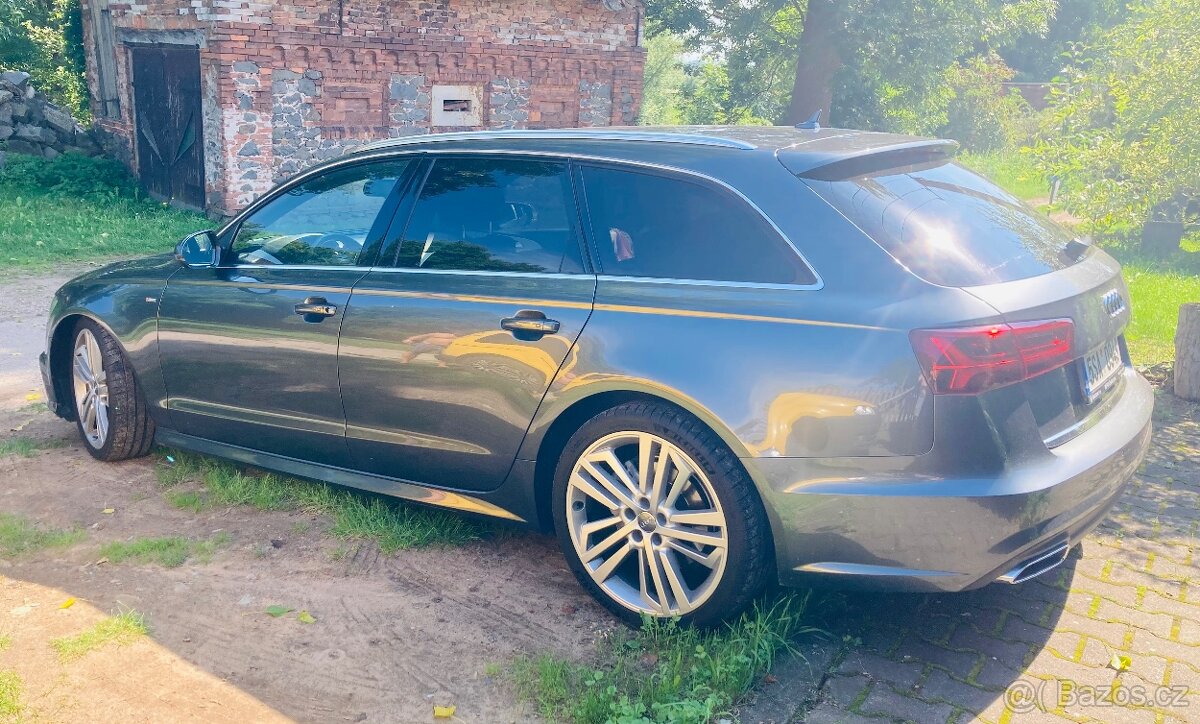 Audi A6 C7 S-line Avant 2016, facelift, barva Daytona Grey - 2