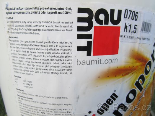 šlechtěná omítka - 2