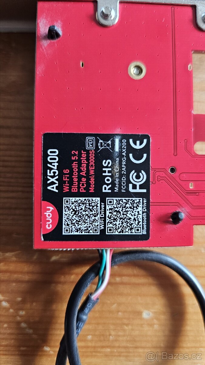 Wi-Fi 6 karta Cudy do PCI-E - 2