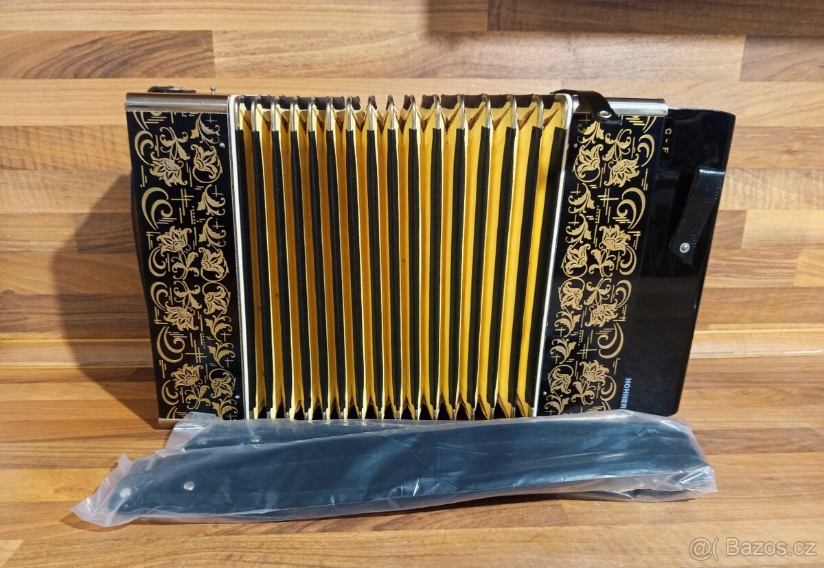 Heligonka (harmonika,akordeon) G-C, TOP stav - 2