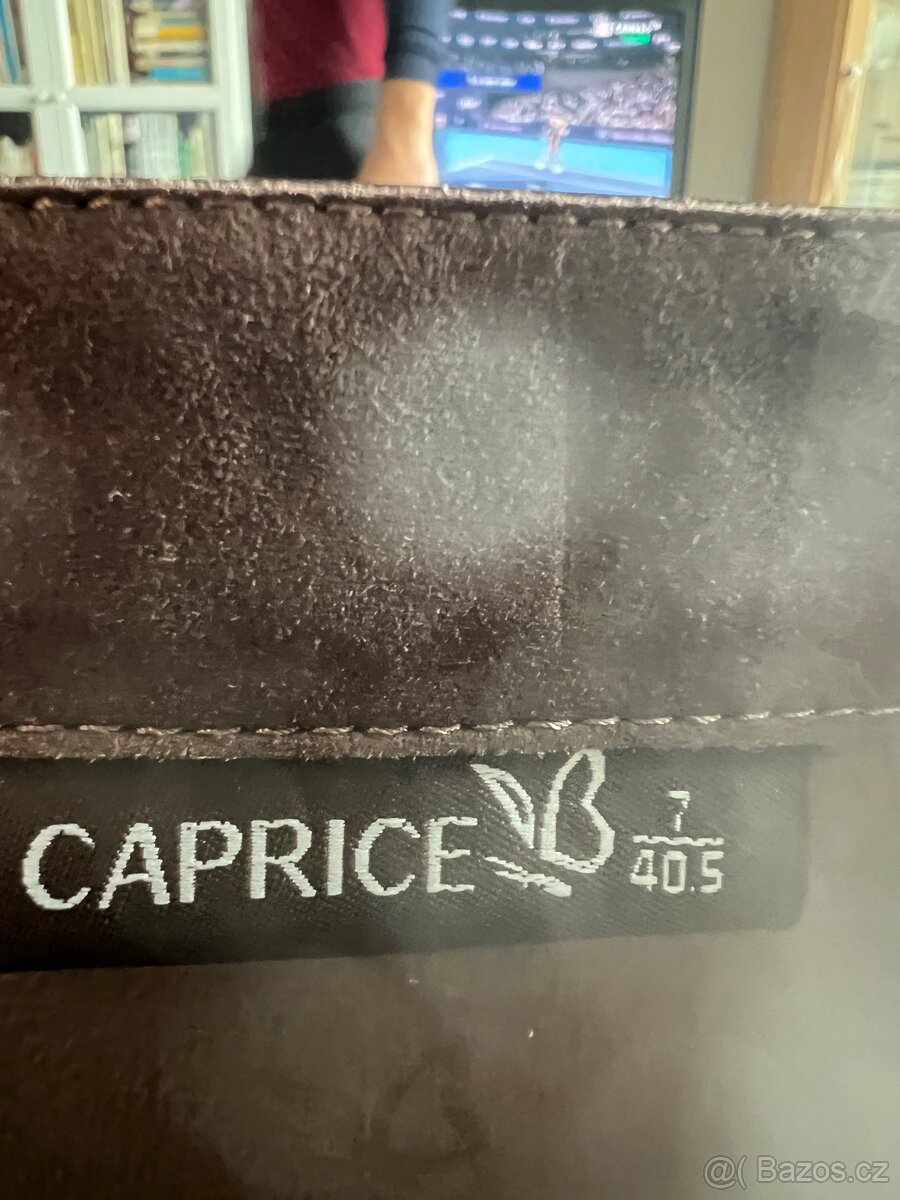 Dámské kožené kozačky vel. 40.5 - 2