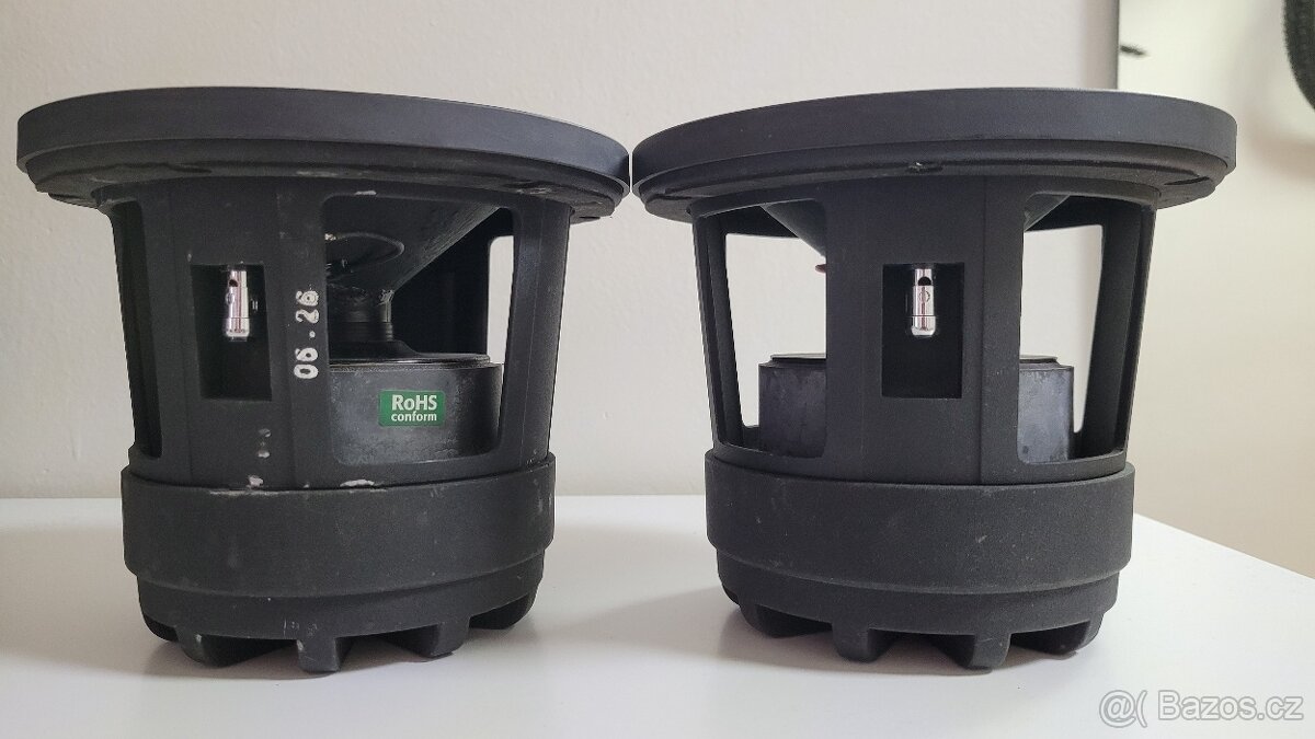 2x subwoofer Monacor Carpower Raptor 6 - 2