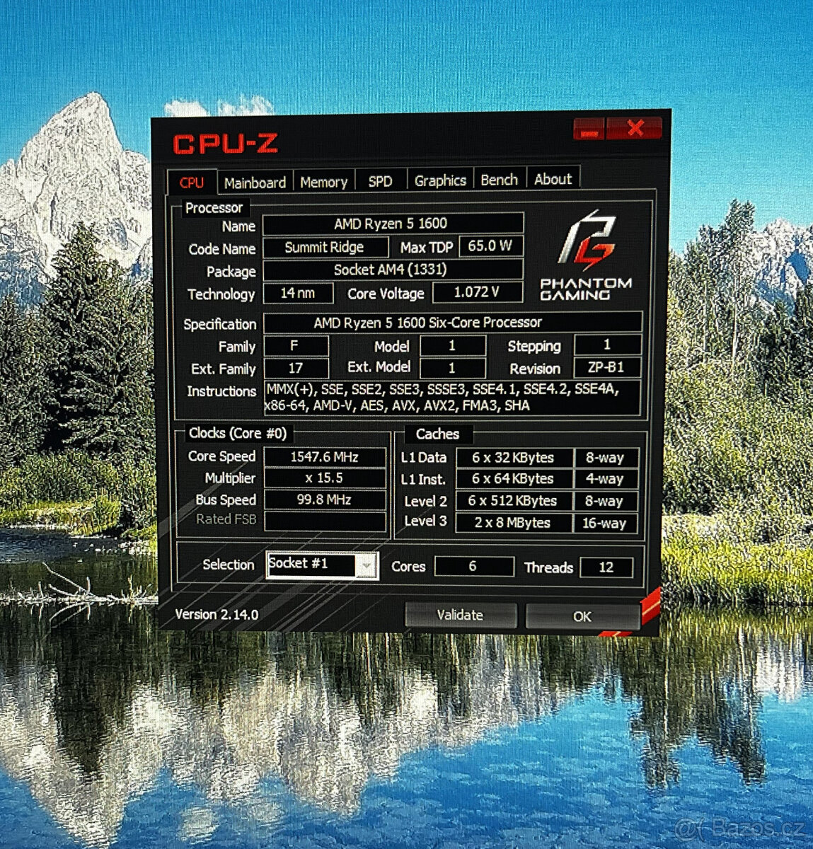 Herní PC MSI Ryzen 5 1600/GTX 1050ti 4GB - 2