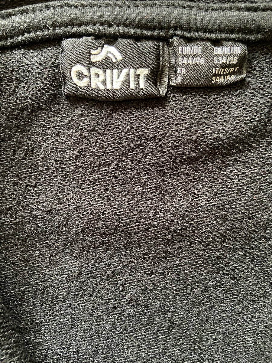 Černá rozpínací mikina 158/164 - 2