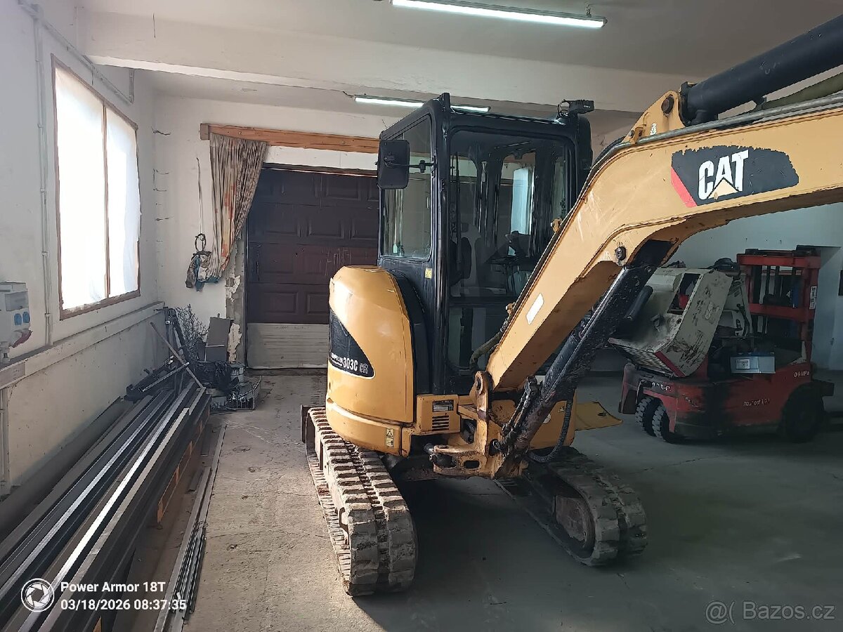 Prodám bagr cat 303C CR - 2