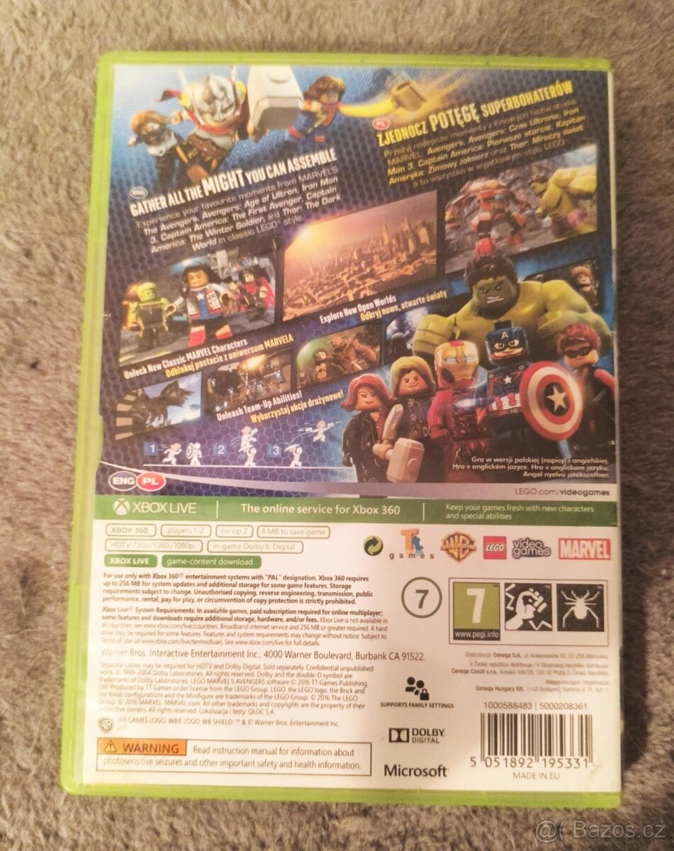 XBOX 360 - LEGO Marvel Avengers - 2