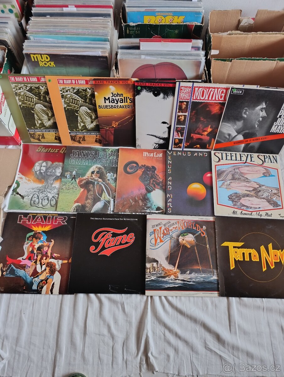 Prodej LP desek. - 2