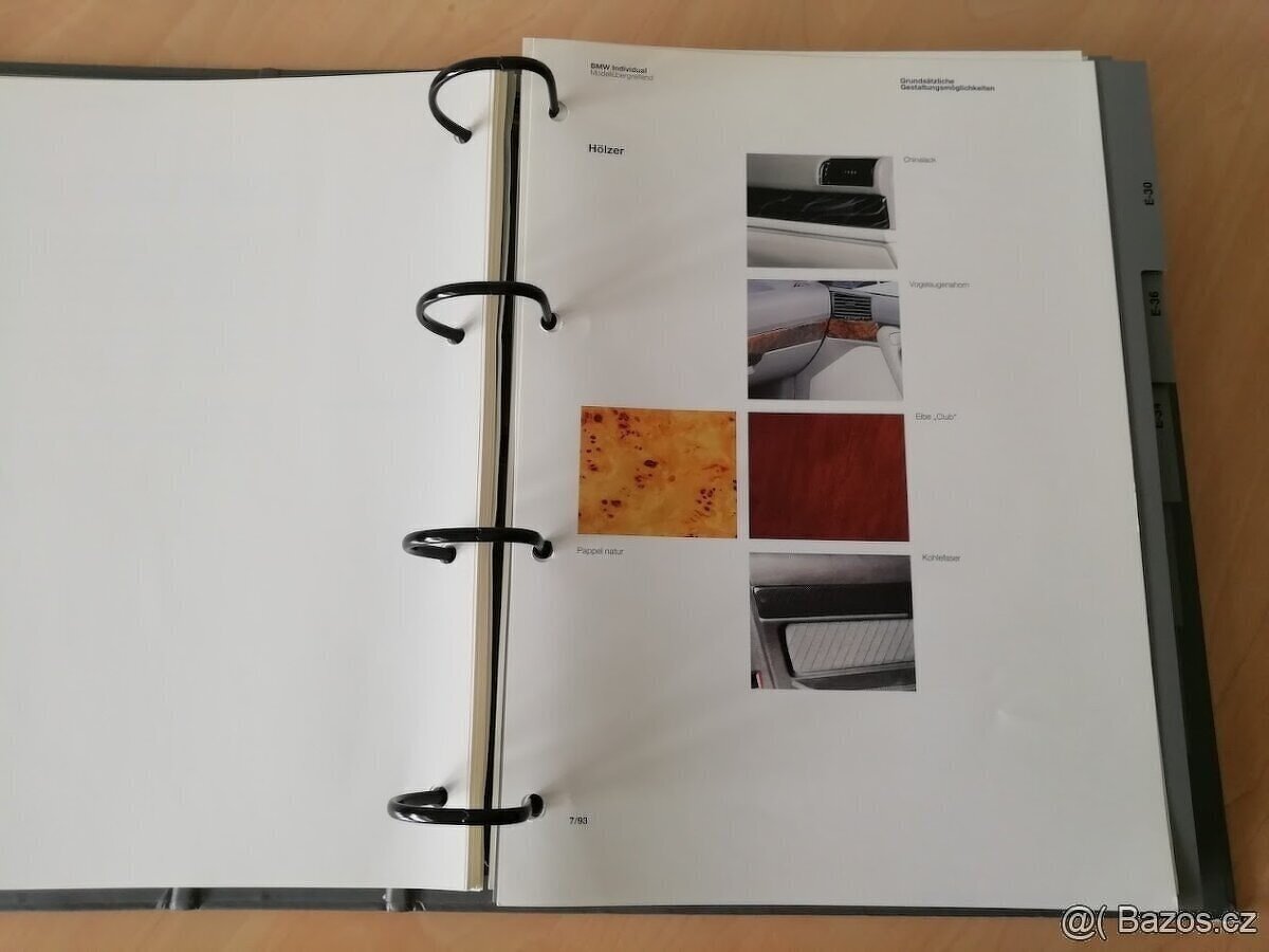 BMW INDIVIDUAL + VHS E30, E36, E34, E32, E31 - 2