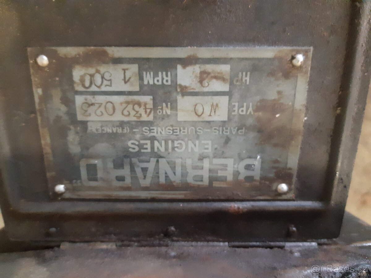 Stabilní motor Bernard - 2