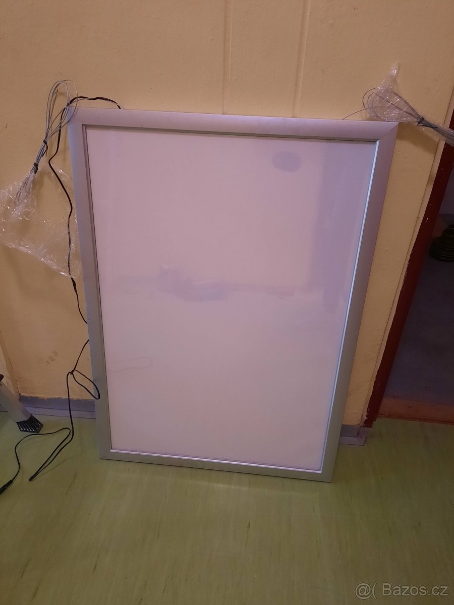 Světelný LED klip rám oboustranný - 2