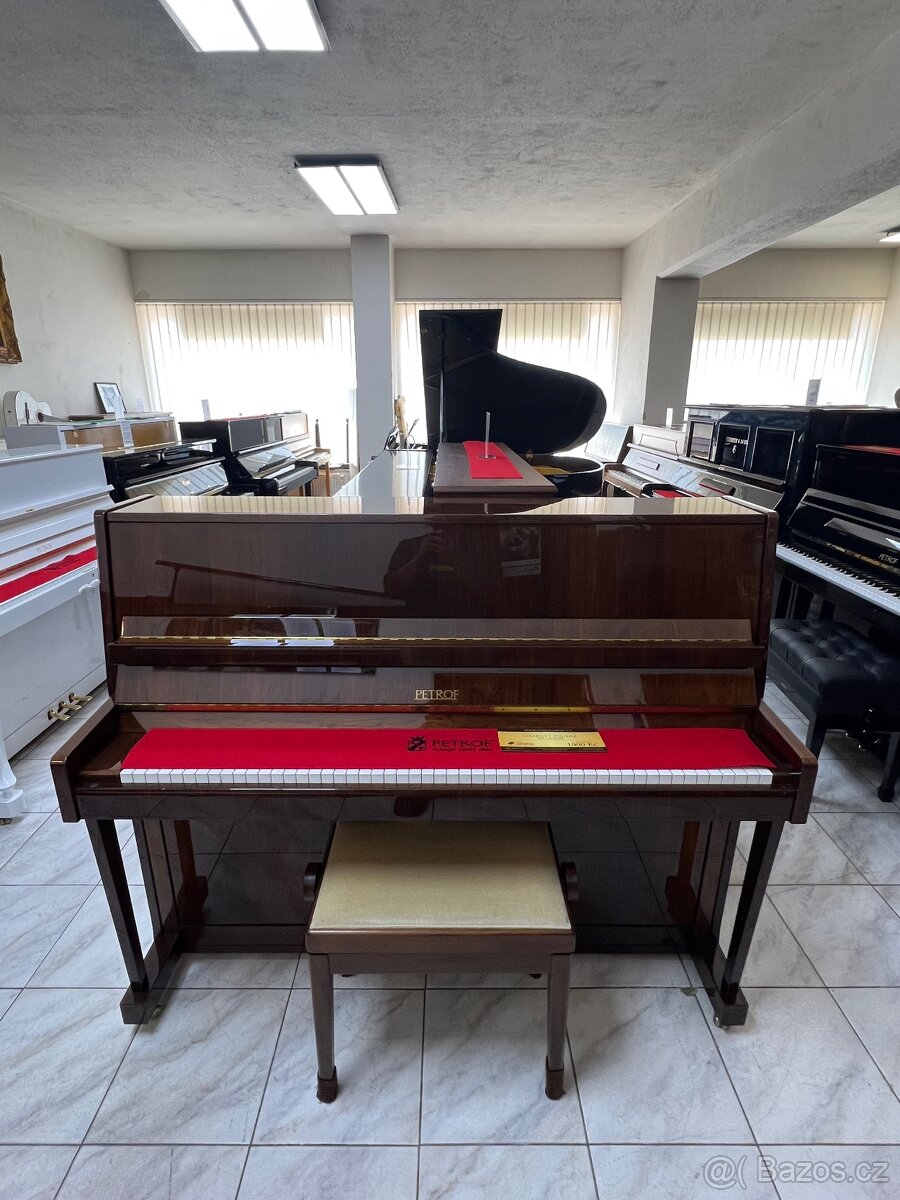 Petrof 118 P1 se zárukou 5 let, doprava zdarma. PRODÁNO - 2