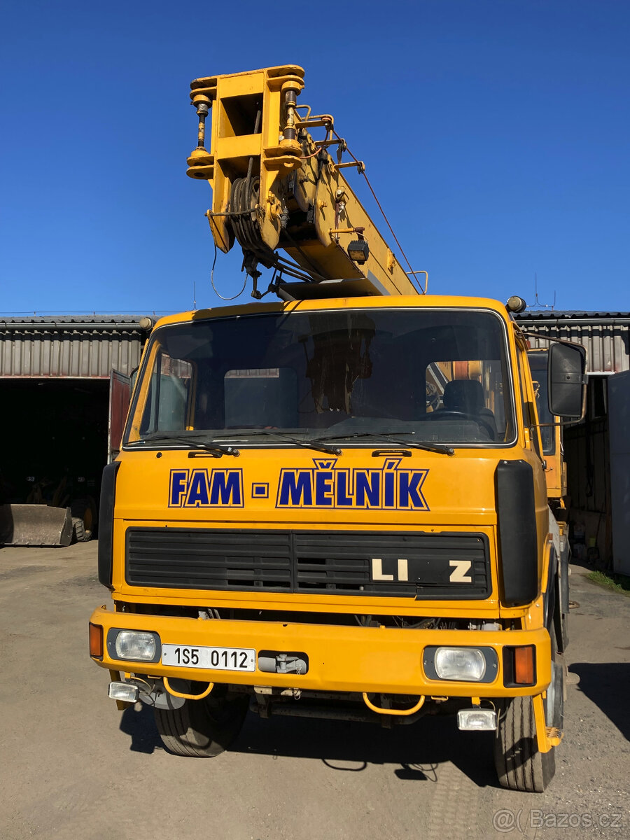 Jeřáb ČKD - AD14 na podvozku LIAZ - 2