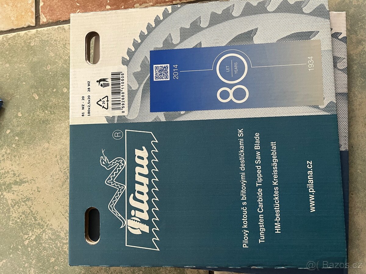 Pilový kotouč SK 180x2,5/1,6x20 28 WZ - 2