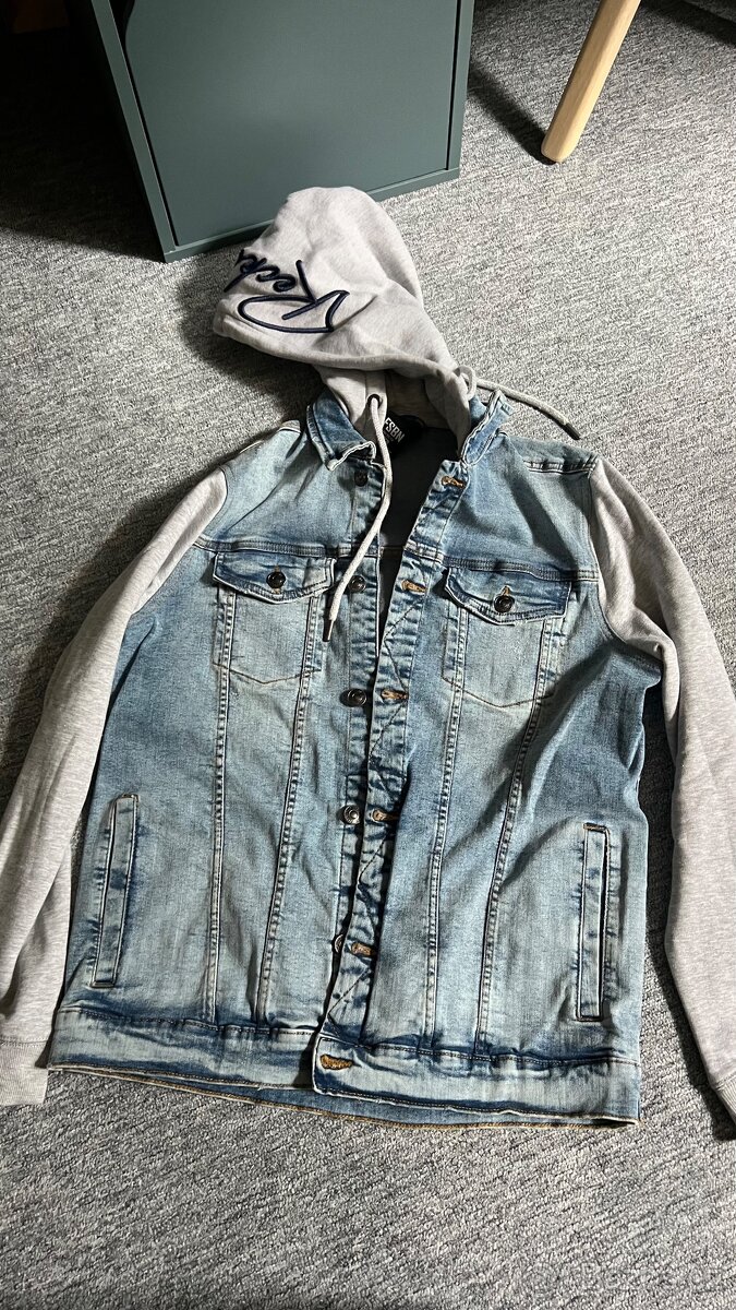 Pánska jeansová bunda- nová - 2