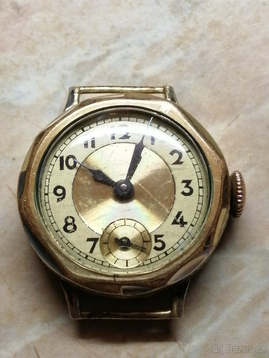 Dvoje dámské hodinky. DOXA a Walz Gold Double - 2