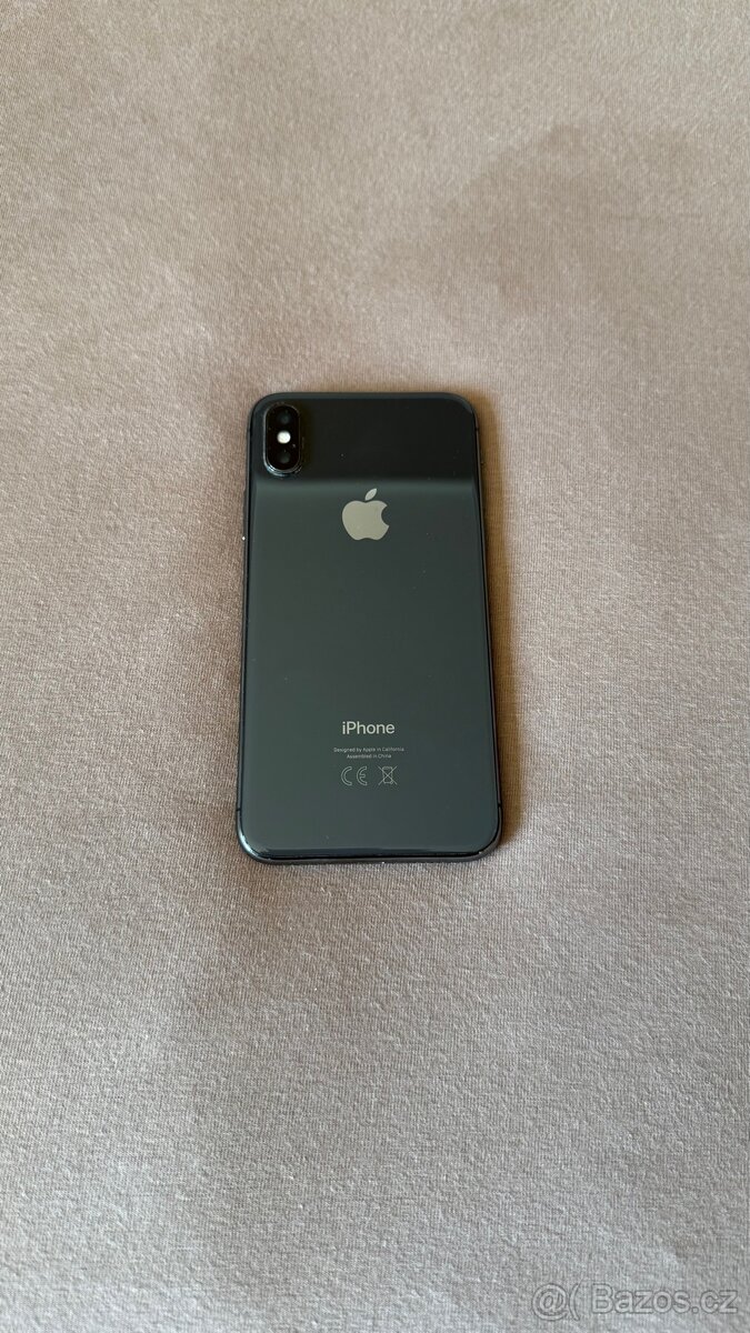 iPhone Xs – 256 GB – Space Gray – krabička + obaly - 2