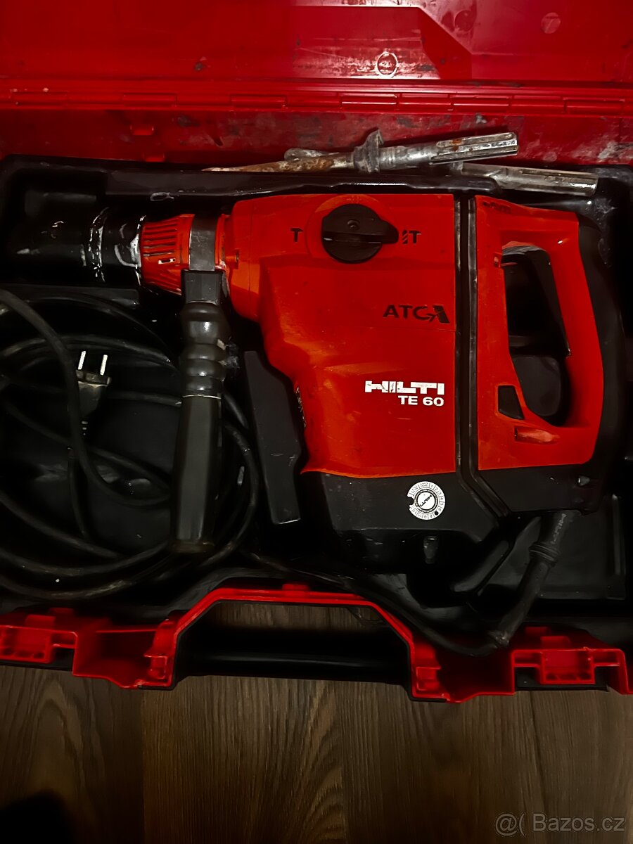 Hilti TE 60 ATC/AVR + sekáče kombinované kladivo - 2