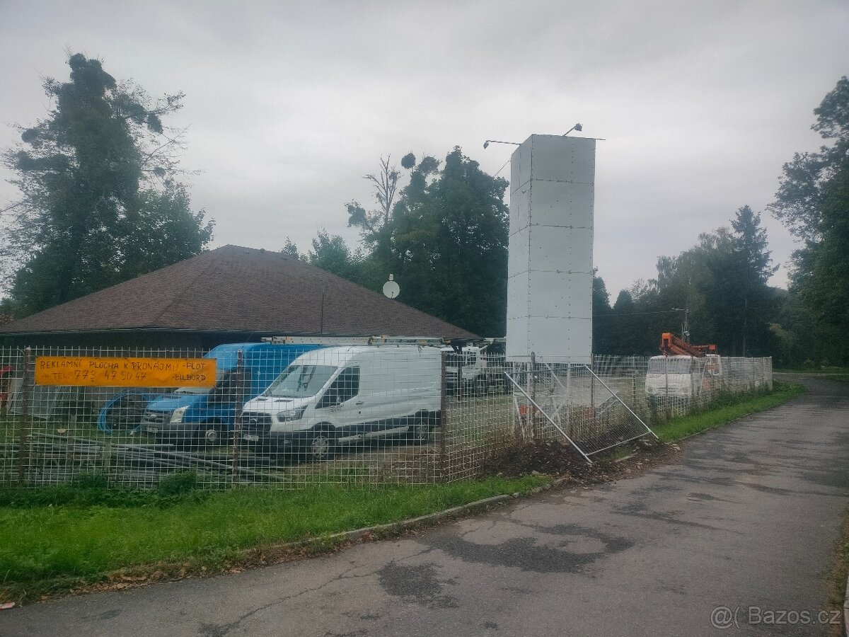 Reklamní plocha -bilbord -v Příboře - 2