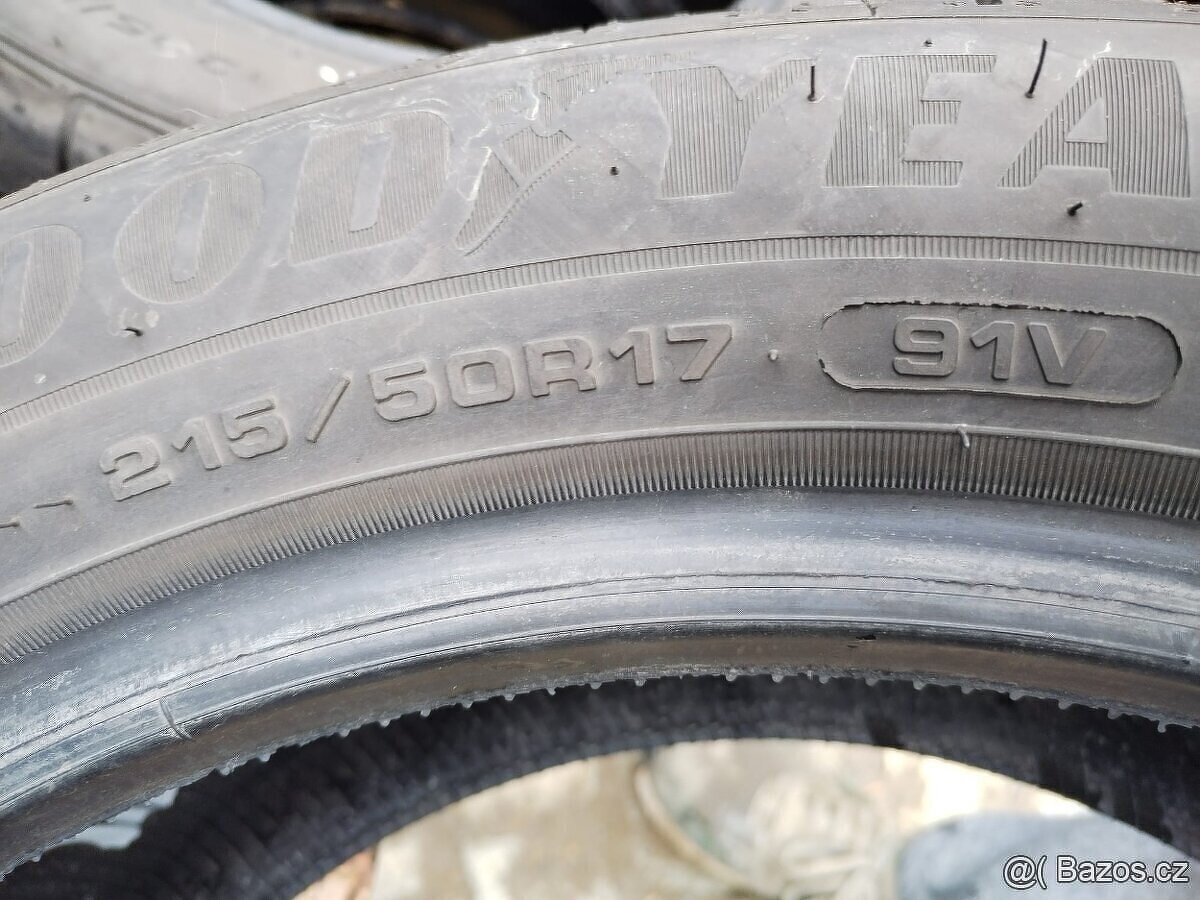 215/50/17 letni pneu MICHELIN a GOODYEAR 215/50 R17 - 2