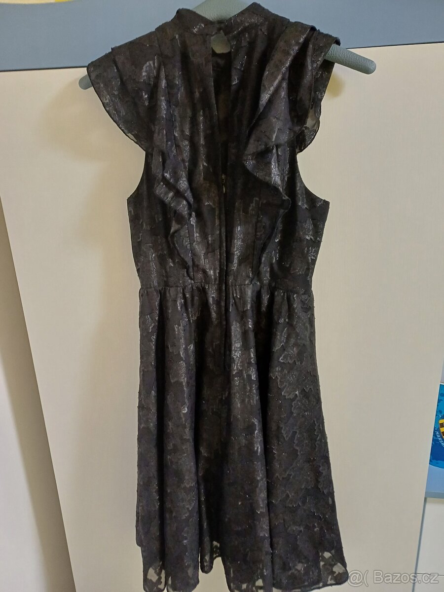 Luxusní třpytivé společenské I plesové šaty, vel. 38 - 2