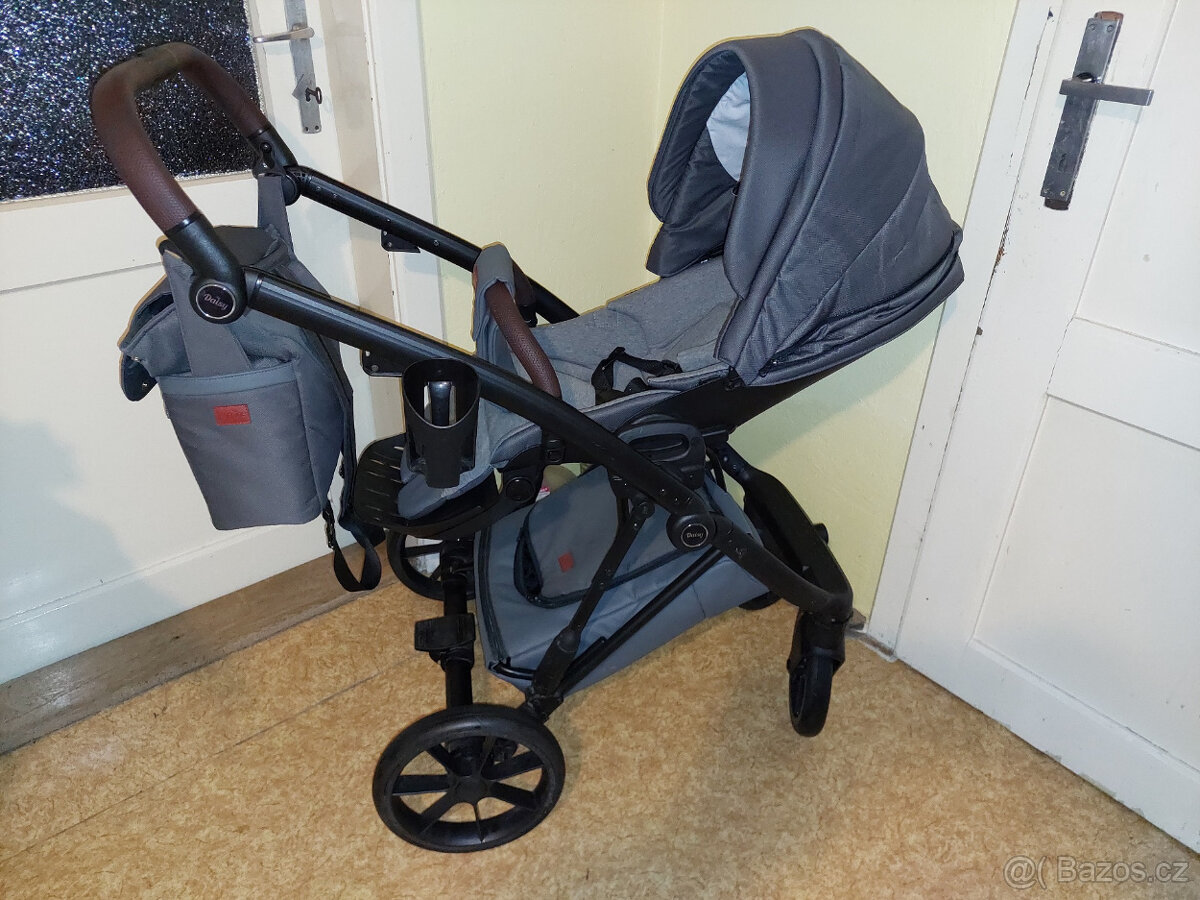 Kočárek Jasmine Daisy soft dvojkombinace - 2