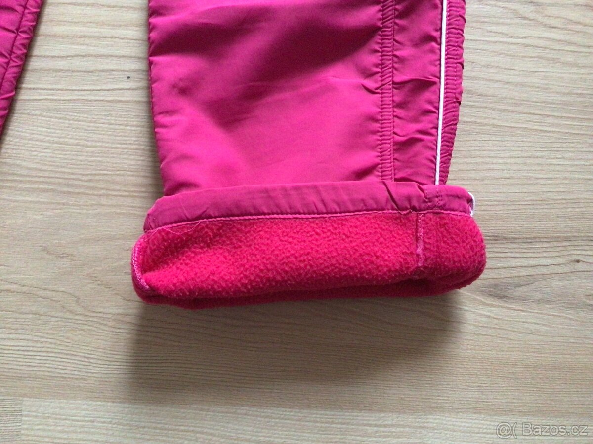Zateplené kalhoty vel. 152 - 2