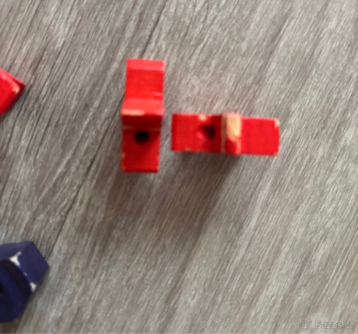 mix navlekaci drevo koralky - 2