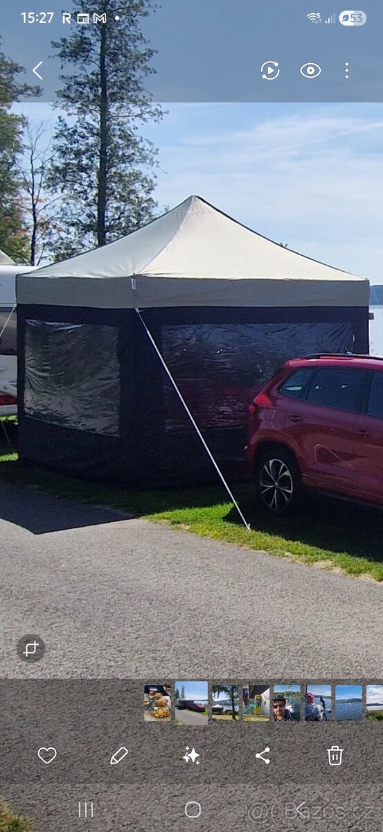 nůžkový párty stan RedX- profi - 2