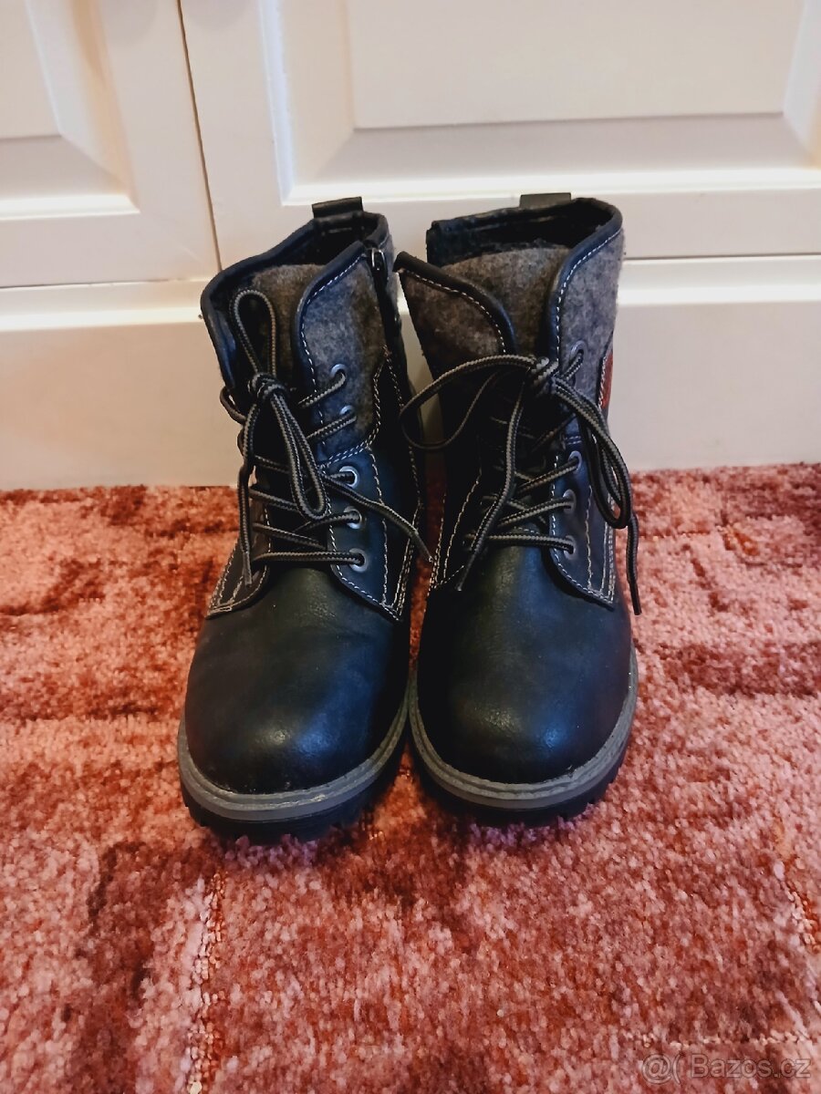 Krásné kožené boty zn.,,Marco Tozzi" - 2