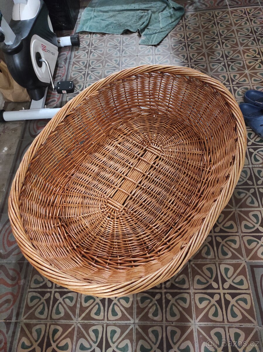 Proutěný koš, pelíšek pro psa - 2