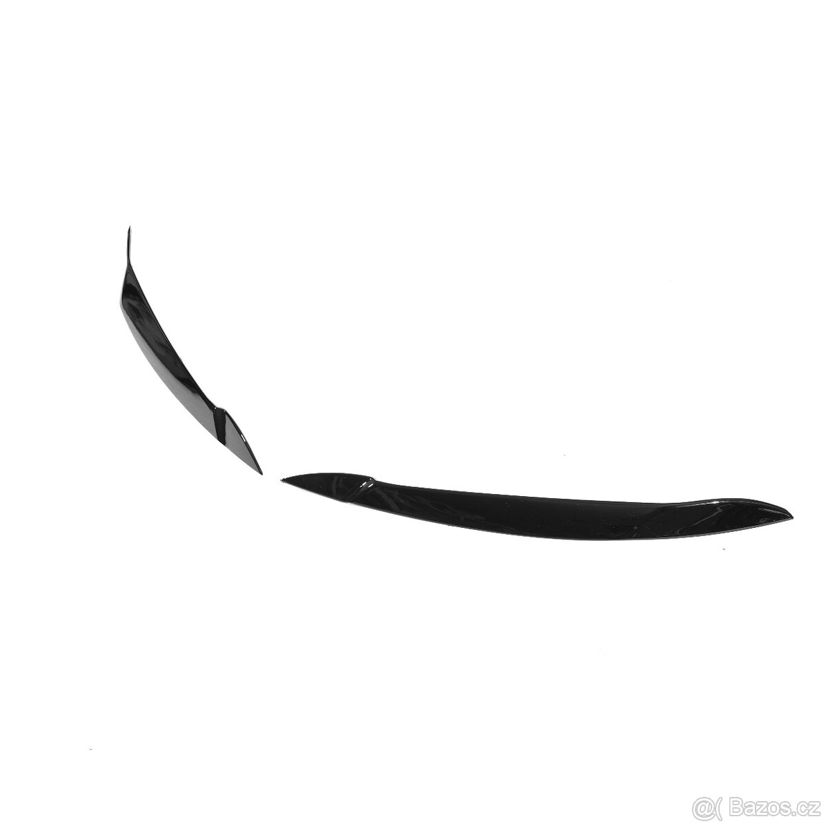 Mračítka na světla pro BMW X5/X6 - E70/E71 - černý lesk - 2