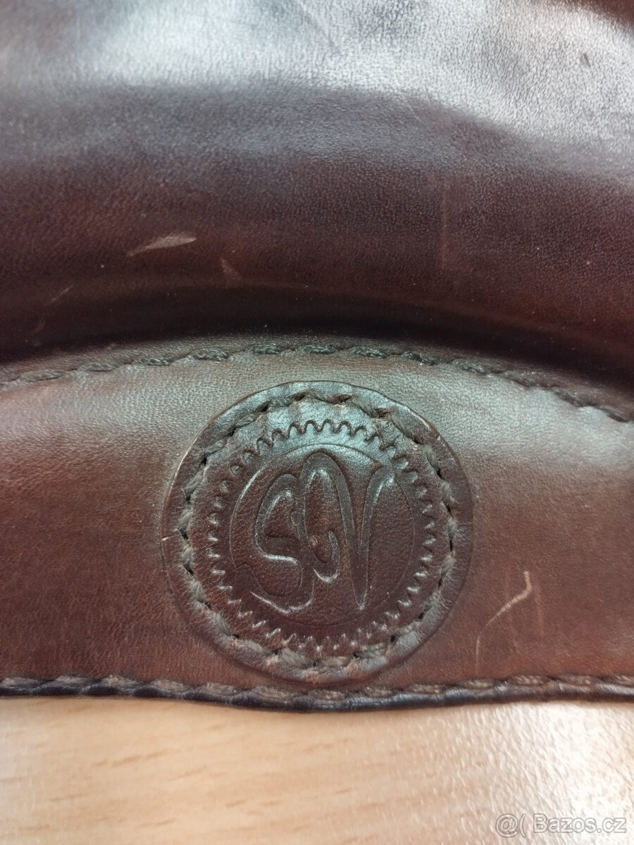 Ručně dělané kožené cyklistické sedlo - 2