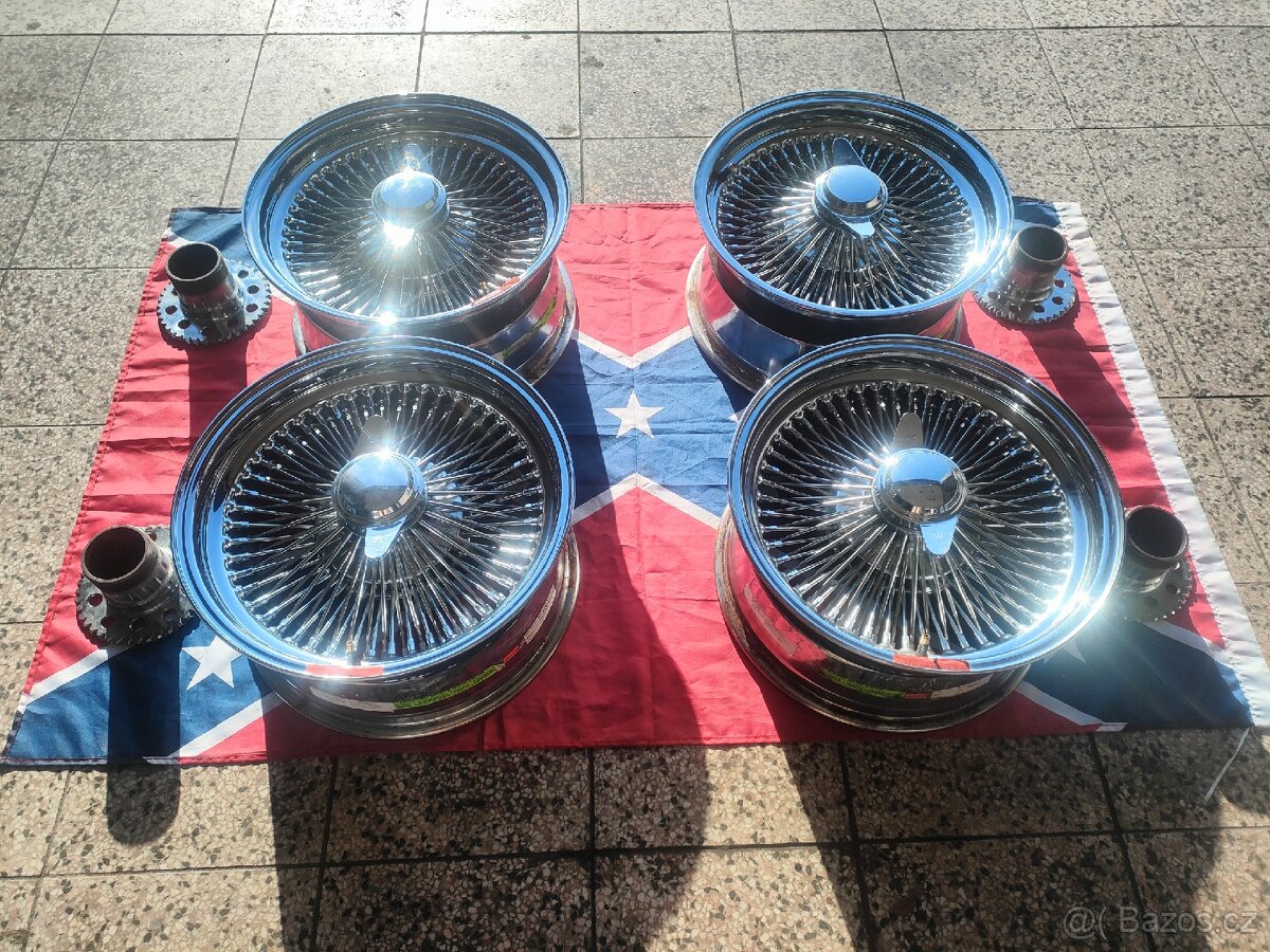 DAYTON Wire Wheels 16x8 originál US - 2