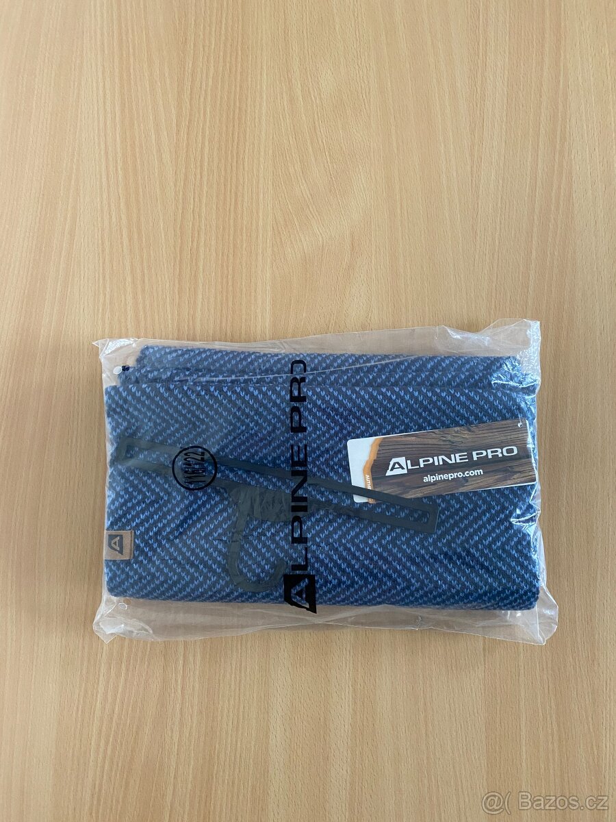 Nová unisex kruhová šála ALPINE PRO - modro-černá - 2