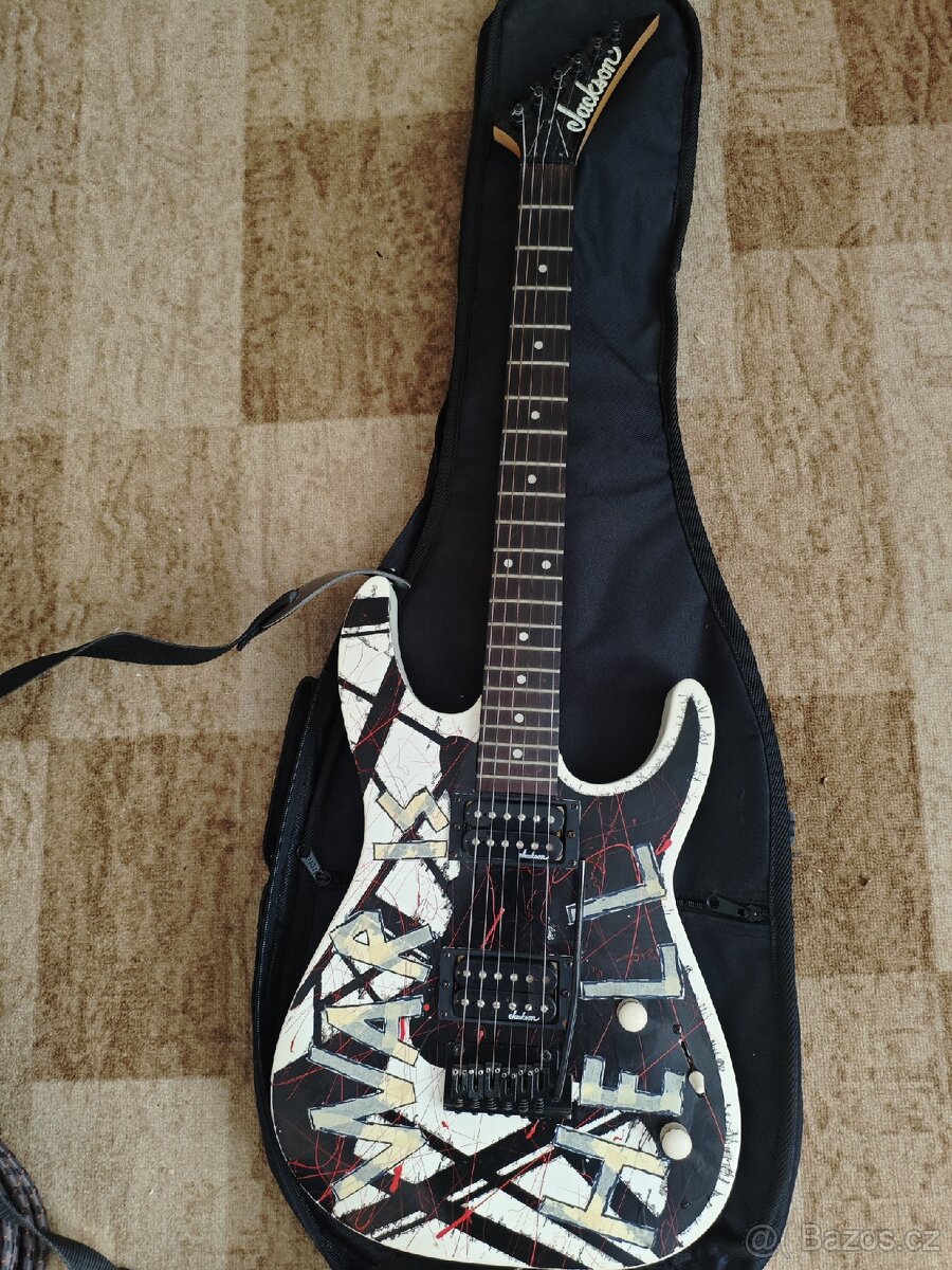 Jakson kytara a kombo+ příslušenství - 2