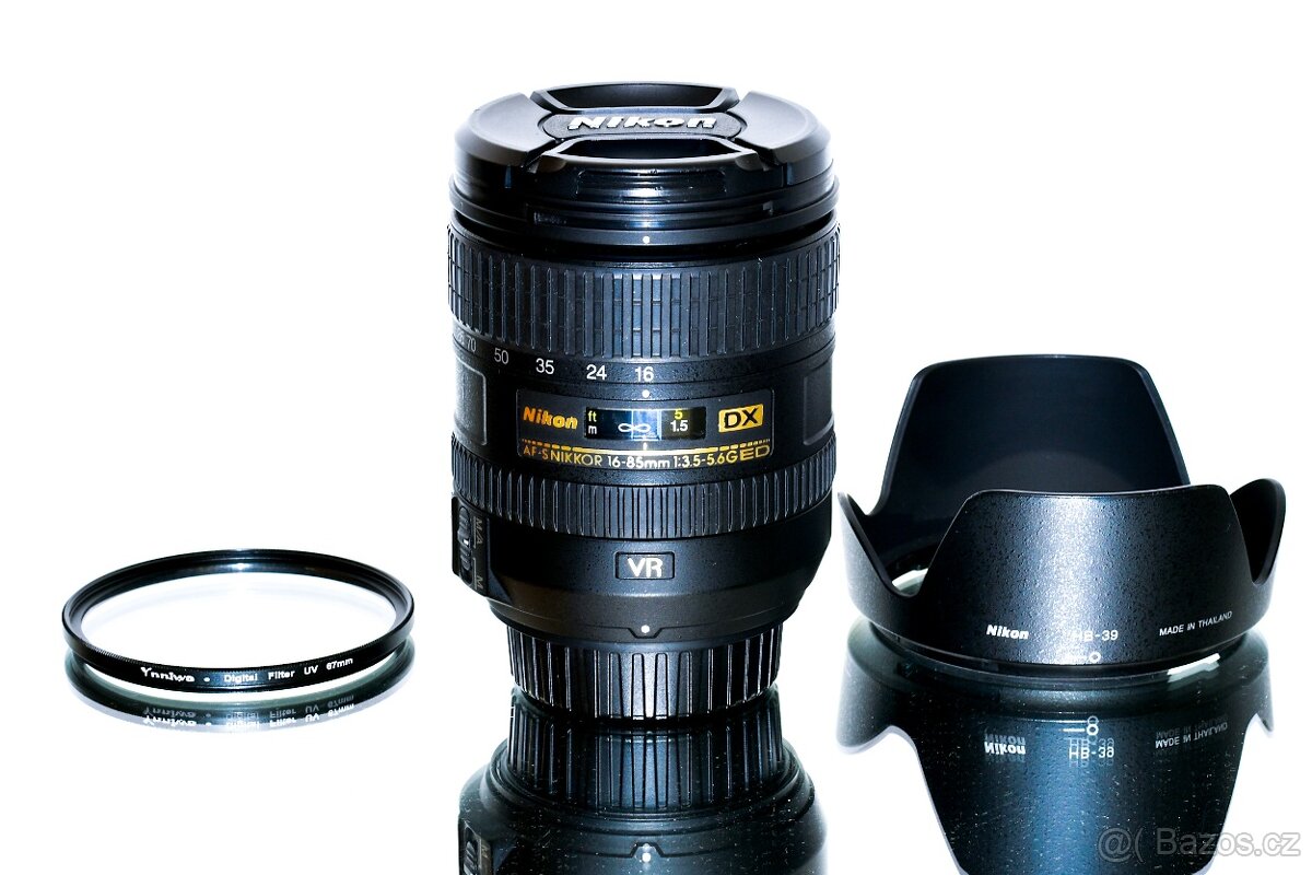 Nikon AF-S Nikkor 16-85mm VR + UV TOP STAV - 2