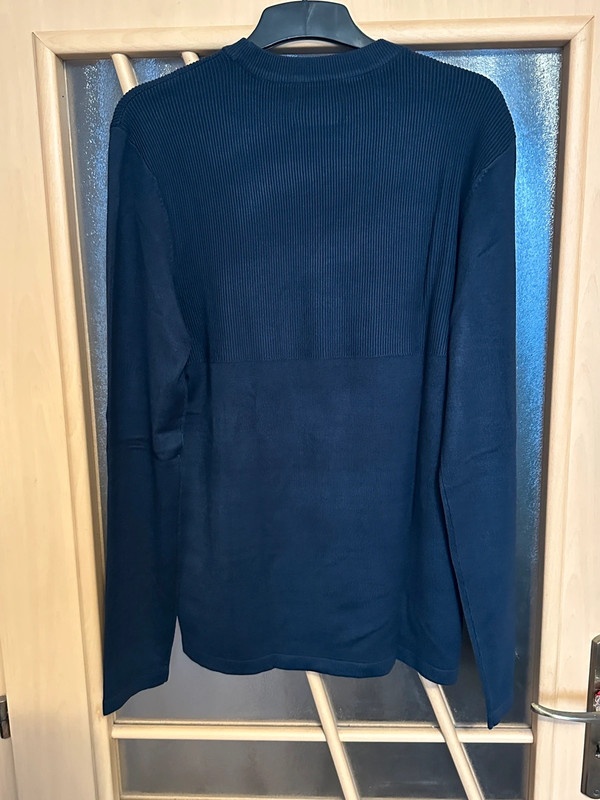 Tmavě modrý svetr Reserved - L - 2