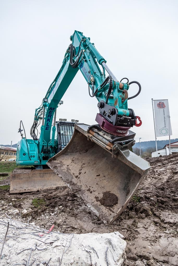 Rotační hlava HOLP RotoTop - pro bagry 0,6–45 t - 2