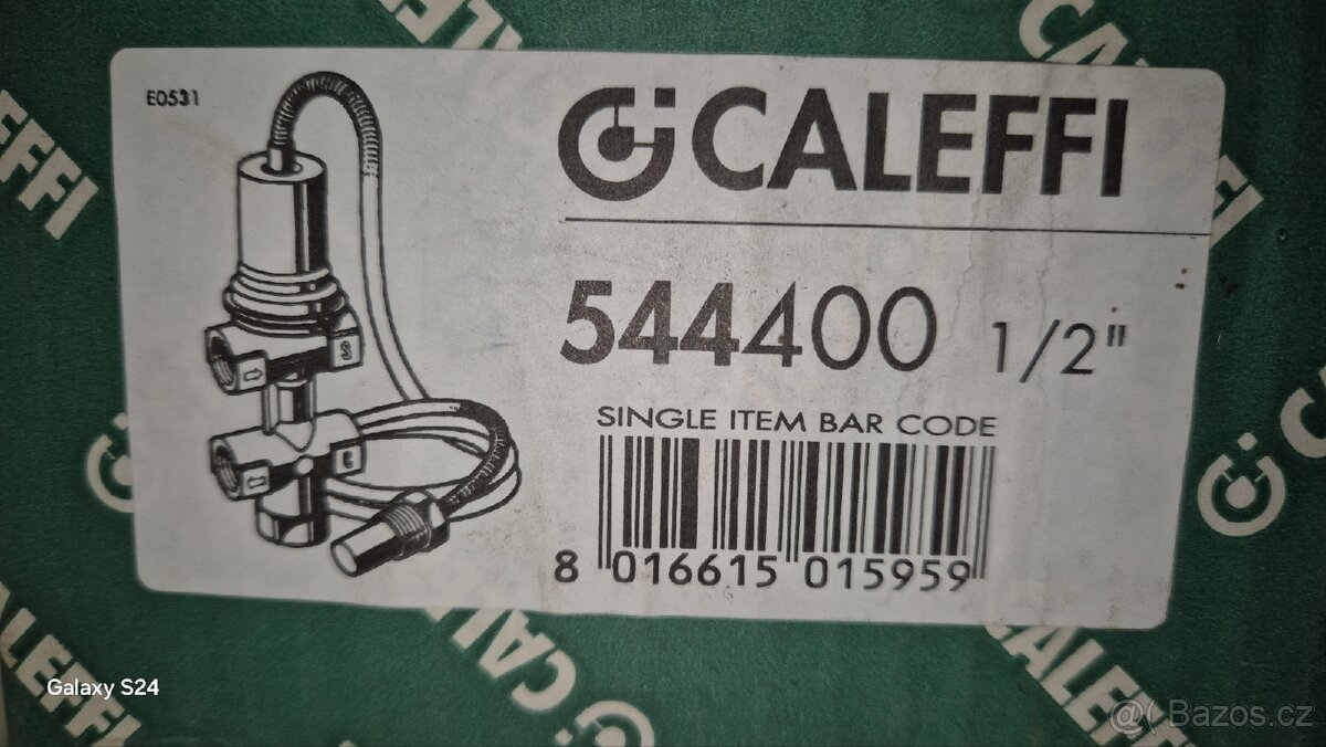 TEPLOTNÍ POJIŠŤOVACÍ VENTIL 1/2" - 2