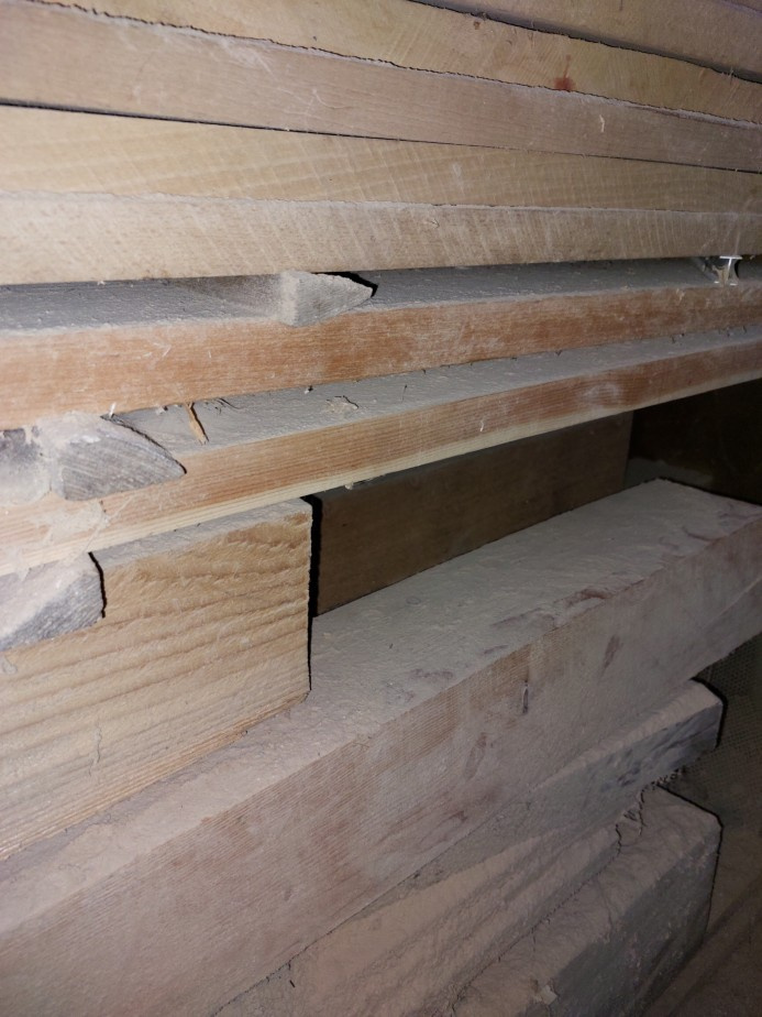 Modřínové stavební řezivo z roku 2020 - 2