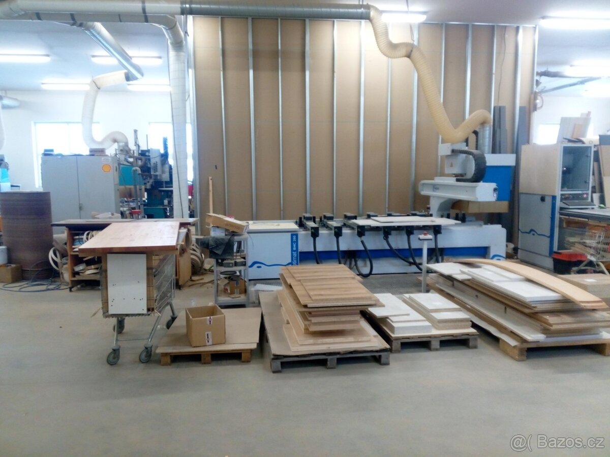 skladové a výrobní prostory, zařízená truhlářská dílna - 2