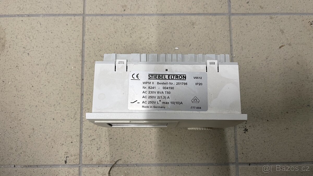 Prodám regulátor Stiebel Eltron WPM II-použitý - 2
