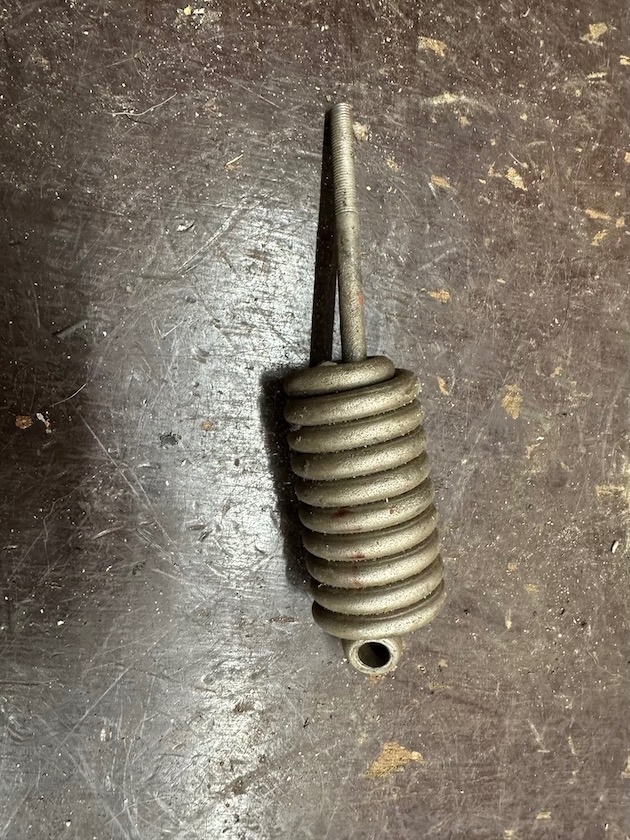 PREDÁM pružina sedla JAWA 250 350 PERÁK ČZ 125c 150C - 2