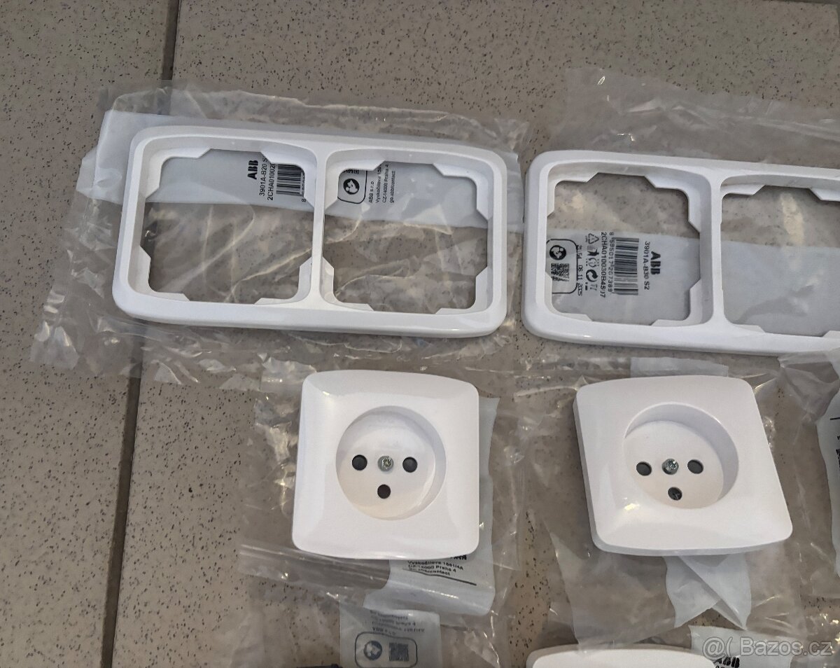 Vypínače a zásuvky ABB Tango - 2