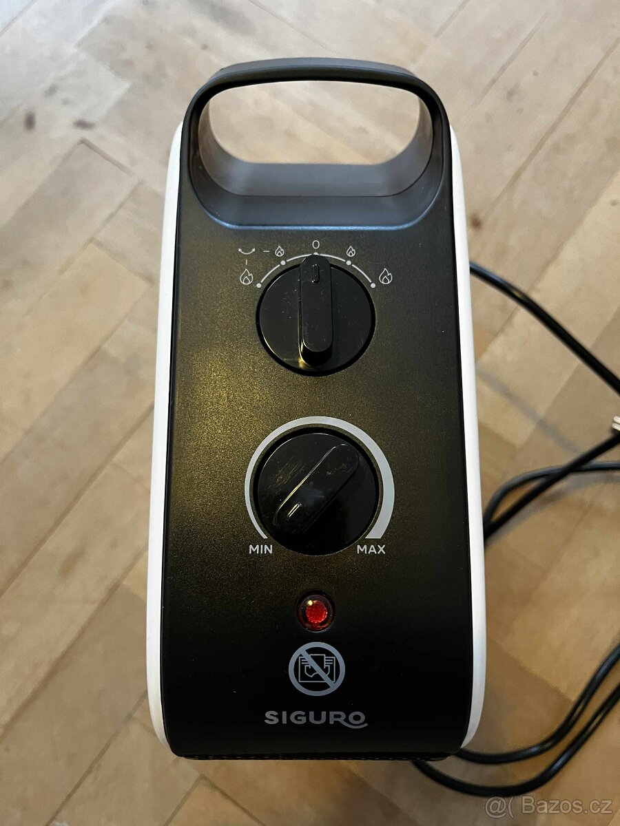 Teplovzdušný ventilátor - 2